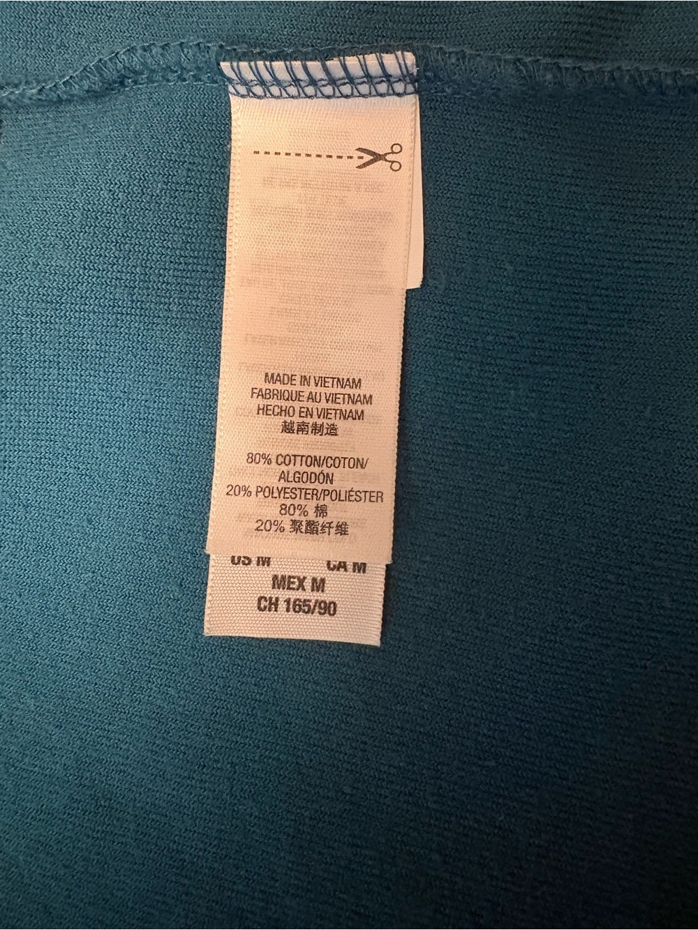 Y2K Juicy Couture Teal Velvet Zip Hoodie with J Zipper Pull (runs small) Med - Picture 10 of 10